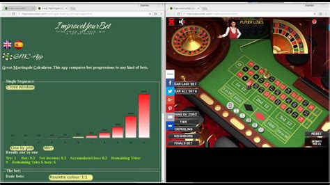 roulette martingale calculator